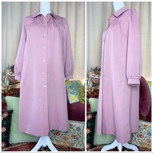 70s Mauve Raincoat